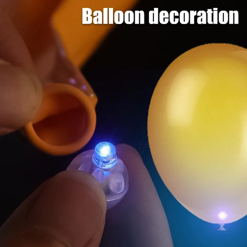 Mini Luminária de Balão LED Colorido
