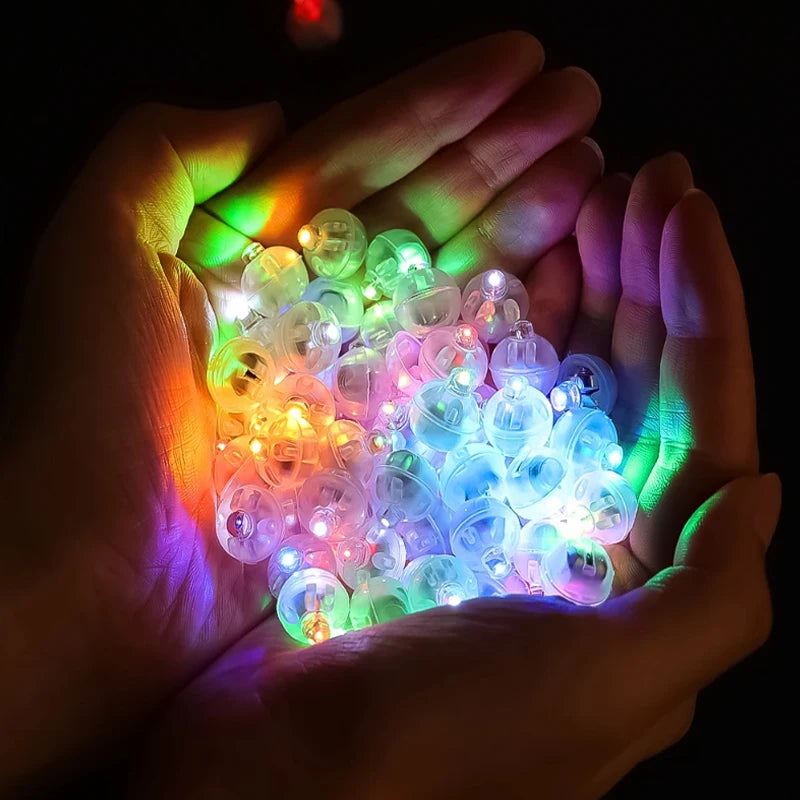 Mini Luminária de Balão LED Colorido